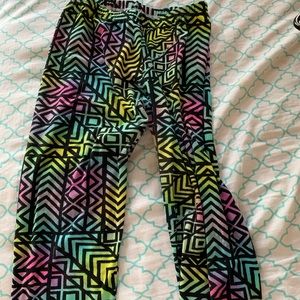 Hot kiss multi colored leggings